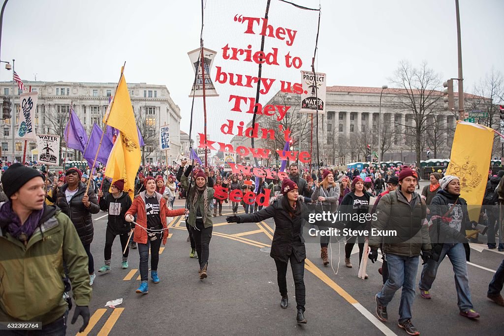 Women's March On Washington - March