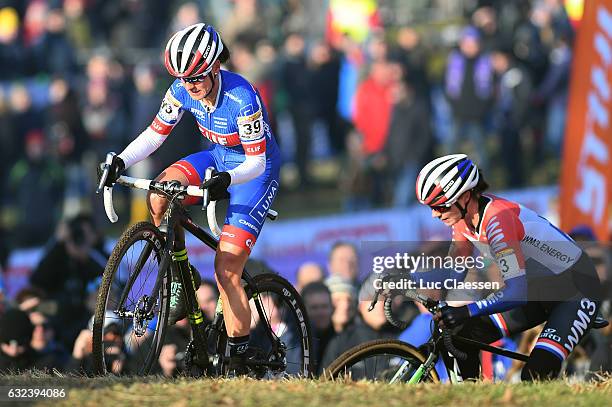 Adrie Van der Poel Hoogerheide 2017 / Women Elite Katerina NASH / Marianne VOS / Women Elite/ World Cup / Tim De WaeleLC/Tim De Waele/Corbis via...