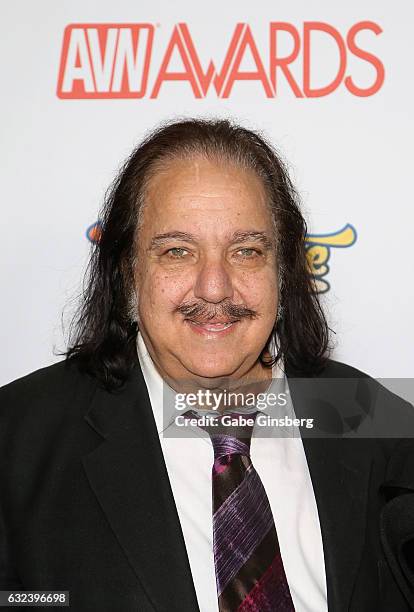 Adult film actor Ron Jeremy attends the 2017 Adult Video News Awards at the Hard Rock Hotel & Casino on January 21, 2017 in Las Vegas, Nevada.