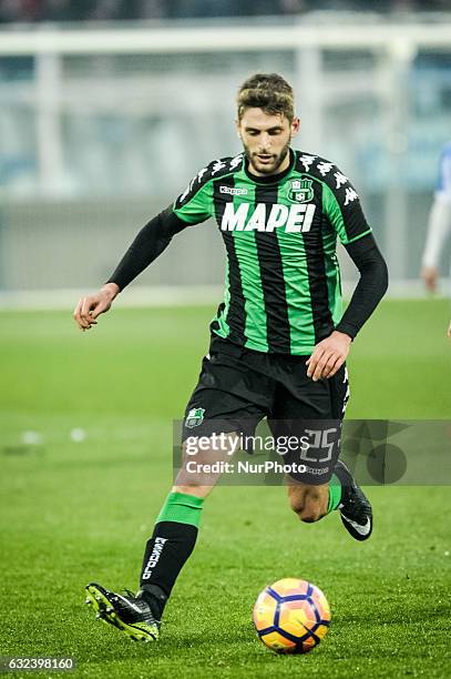 Berardi Domenico during the match Pescara vs Sassuolo of sere A TIM in Pescara Italy on 22 January 2017,