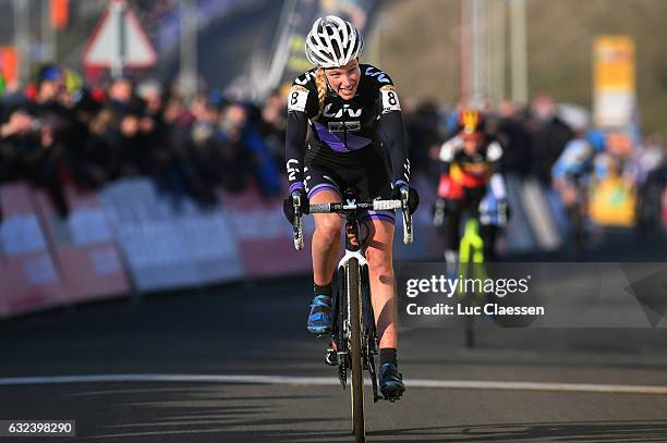 Adrie Van der Poel Hoogerheide 2017 / Women Elite Arrival / Annemarie WORST / Women Elite/ World Cup / Tim De WaeleLC/Tim De Waele/Corbis via Getty...