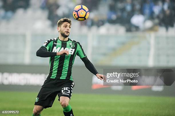 Berardi Domenico during the match Pescara vs Sassuolo of sere A TIM in Pescara Italy on 22 January 2017,