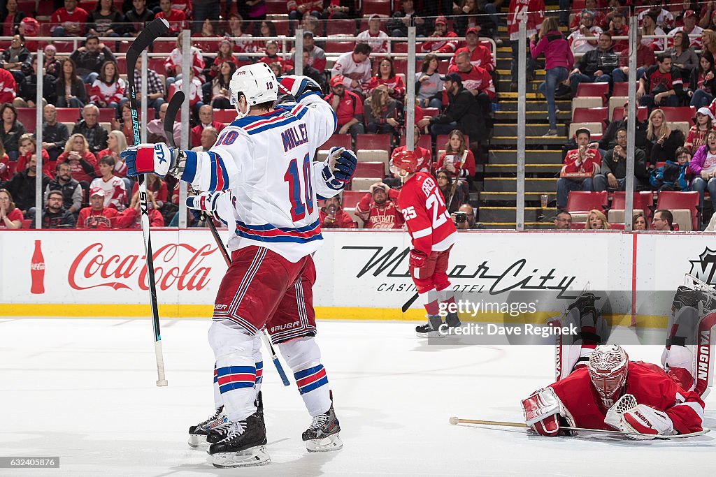 New York Rangers v Detroit Red Wings