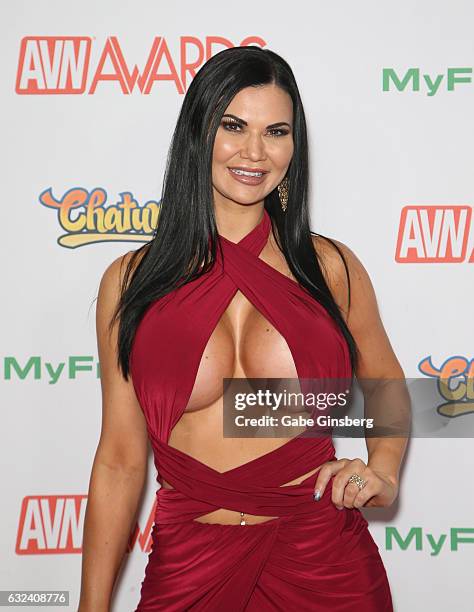 Adult film actress Jasmine Jae attends the 2017 Adult Video News Awards at the Hard Rock Hotel & Casino on January 21, 2017 in Las Vegas, Nevada.