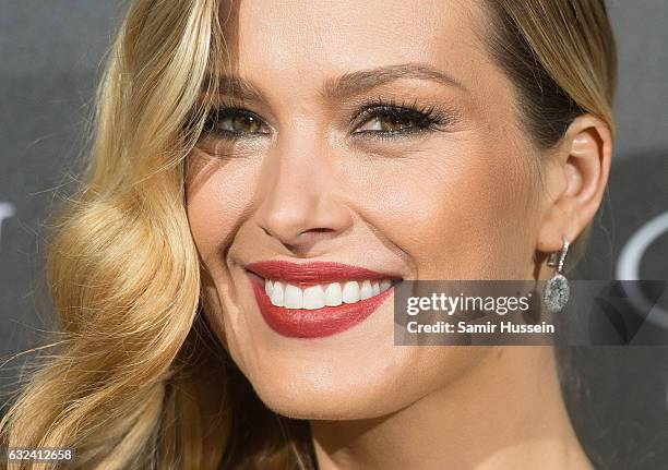 Petra Nemcova attends Chopard presenting The Garden of Kalahari at Theatre du Chatelet on January 21, 2017 in Paris, France.