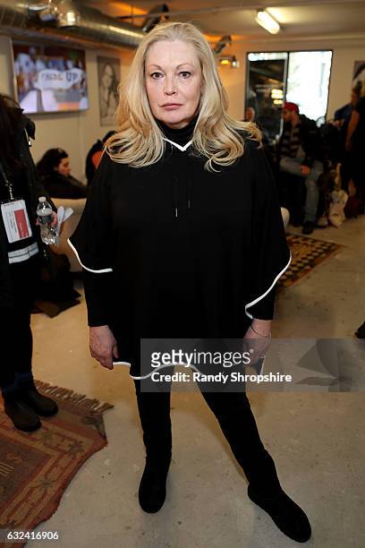 Actress Cathy Moriarty attends AT&T At The Lift during the 2017 Sundance Film Festival on January 22, 2017 in Park City, Utah.