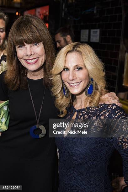 Pamela Taylor and Randi Schatz attend AVENUE Celebrates Kara Ross and the Palm Beach A List at Meat Market Palm Beach on January 19, 2017 in Palm...