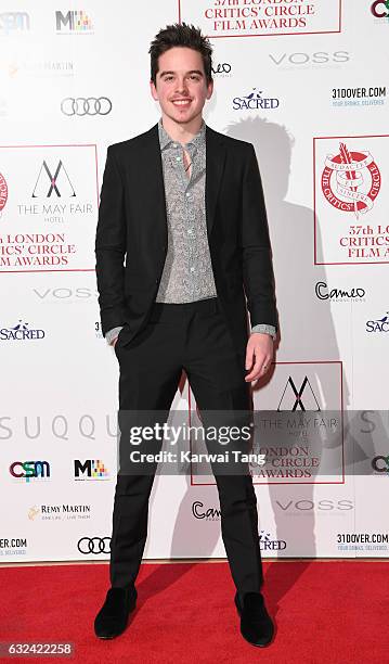 Ferdia Walsh-Peelo attends The London Critic's Circle Film Awards at the Mayfair Hotel on January 22, 2017 in London, United Kingdom.