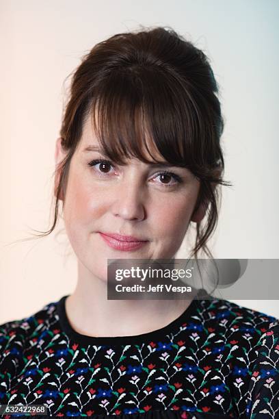 Actress Melanie Lynskey from the film "I Don't Feel at Home in This World Anymore" poses for a portrait in the WireImage Portrait Studio presented by...