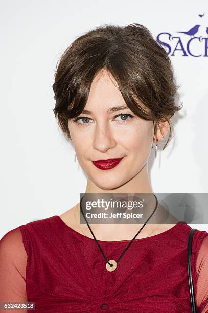 Sofia Safonova attends The London Critic's Circle Film Awards at the May Fair Hotel on January 22, 2017 in London, United Kingdom.