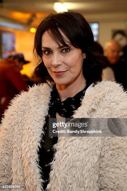 Actress Michelle Forbes attends AT&T At The Lift during the 2017 Sundance Film Festival on January 22, 2017 in Park City, Utah.