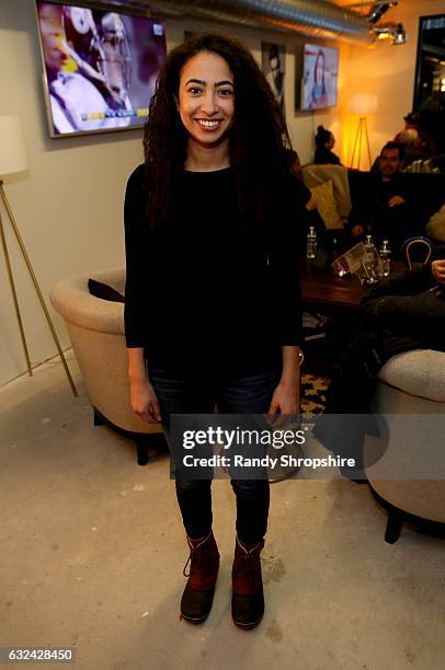 Filmmaker Yasmin Elayat attends AT&T At The Lift during the 2017 Sundance Film Festival on January 22, 2017 in Park City, Utah.