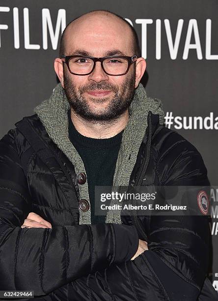 Robert Greene attends the "Golden Exits" Premiere on day 4 of the 2017 Sundance Film Festival at Library Center Theater on January 22, 2017 in Park...