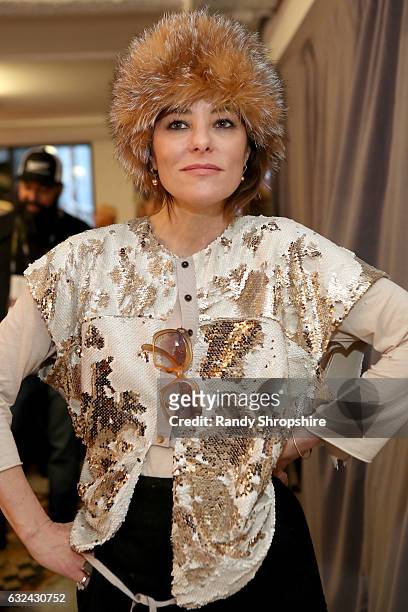 Actress Parker Posey attends AT&T At The Lift during the 2017 Sundance Film Festival on January 22, 2017 in Park City, Utah.