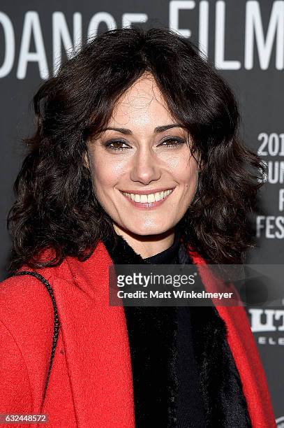 Actress Natalie Brown attends the "XX" Premiere on day 4 of the 2017 Sundance Film Festival at Library Center Theater on January 22, 2017 in Park...
