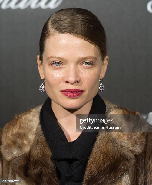 Melanie Thierry attends Chopard presenting The Garden of Kalahari at Theatre du Chatelet on January 21, 2017 in Paris, France.