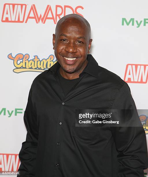 Adult film actor Mandingo attends the 2017 Adult Video News Awards at the Hard Rock Hotel & Casino on January 21, 2017 in Las Vegas, Nevada.
