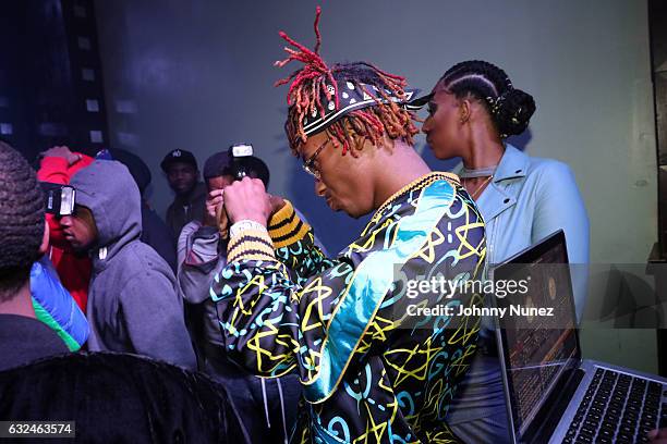 Rich The Kid attends S.O.B.'s on January 22, 2017 in New York City.