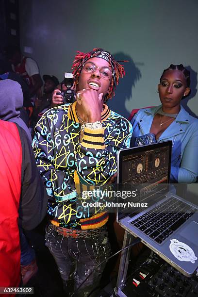 Rich The Kid attends S.O.B.'s on January 22, 2017 in New York City.