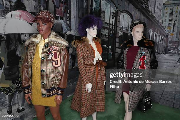 Miu Miu Presentation Haute Couture Spring Summer 2017 show as part of Paris Fashion Week on January 23, 2017 in Paris, France.