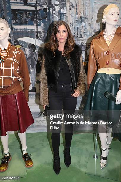 Chris Pitanguy attends the Miu Miu Presentation Haute Couture Spring Summer 2017 show as part of Paris Fashion Week on January 23, 2017 in Paris,...