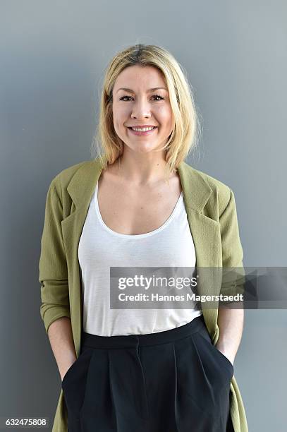 Actress Genija Rykova attends the BR film brunch on January 23, 2017 in Munich, Germany.