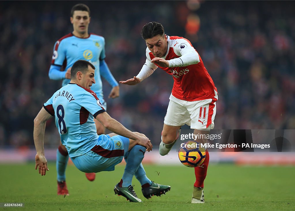 Arsenal v Burnley - Premier League - Emirates Stadium