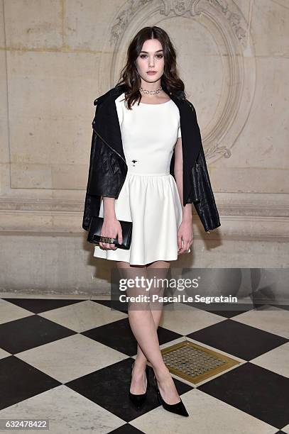 Sai Bennett attends the Christian Dior Haute Couture Spring Summer 2017 show as part of Paris Fashion Week on January 23, 2017 in Paris, France.