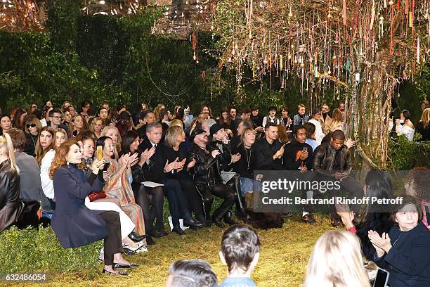 Maria Berenson, Lucie de la Falaise, Harumi Klossowska De Rola, her mother Setsuko Klossowska De Rola, Delphine Arnaut, Mayor of Paris Anne Hidalgo,...