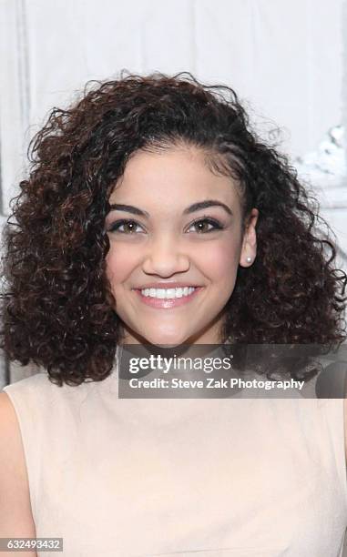 Olympic gymnast Laurie Hernandez attends Build Series to discuss her new book "I Got This: To Gold And Beyond" at Build Studio on January 23, 2017 in...