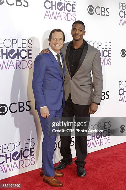 Bill Paxton, Justin Cornwell on the Red Carpet at the PEOPLE'S CHOICE AWARDS 2017, the only major awards show where fans determine the nominees and...