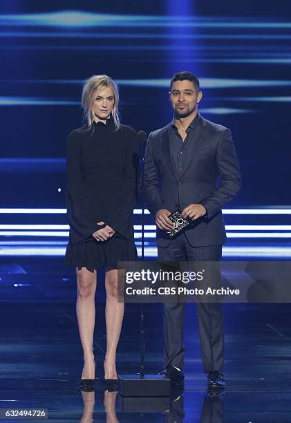 Emily Wickersham, Wilmer Valderrama during the PEOPLE'S CHOICE AWARDS 2017, the only major awards show where fans determine the nominees and winners...