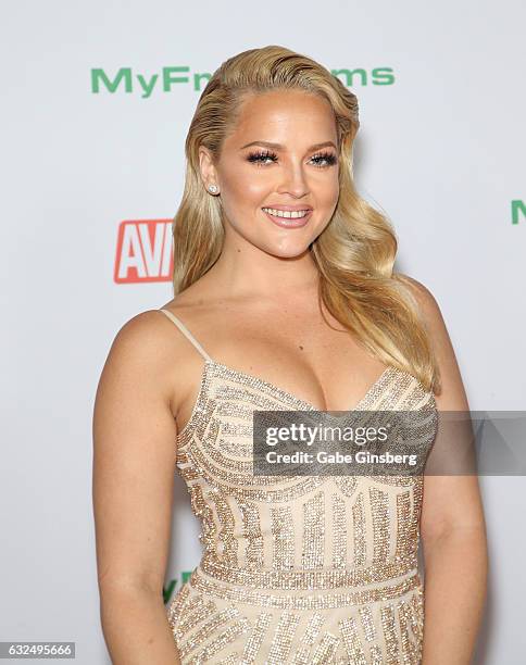 Adult film actress Alexis Texas attends the 2017 Adult Video News Awards at the Hard Rock Hotel & Casino on January 21, 2017 in Las Vegas, Nevada.