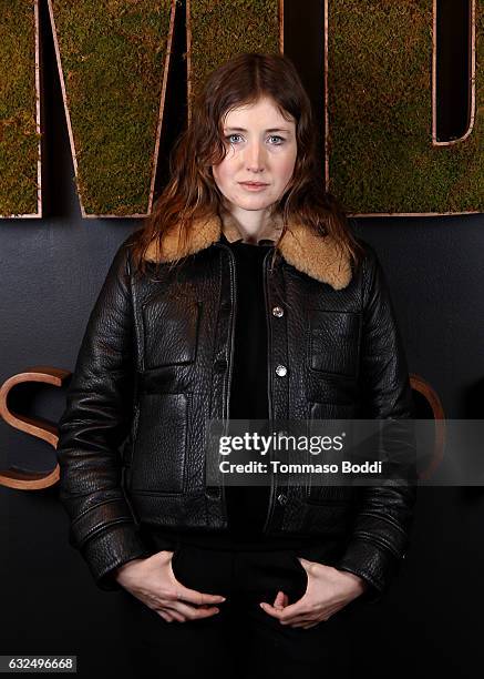 Actress Kate Lyn Sheil Jr. Of "Brigsby Bear" attends The IMDb Studio featuring the Filmmaker Discovery Lounge, presented by Amazon Video Direct: Day...