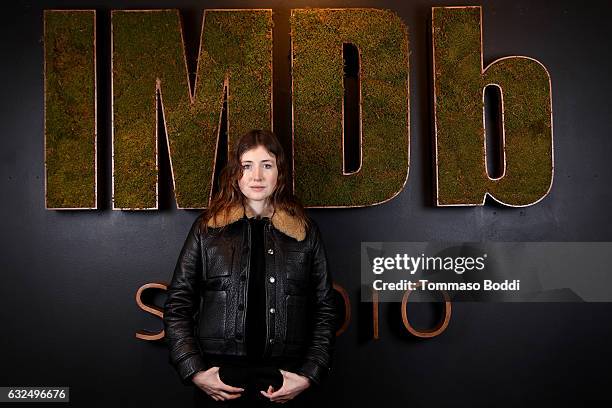 Actress Kate Lyn Sheil Jr. Of "Brigsby Bear" attends The IMDb Studio featuring the Filmmaker Discovery Lounge, presented by Amazon Video Direct: Day...