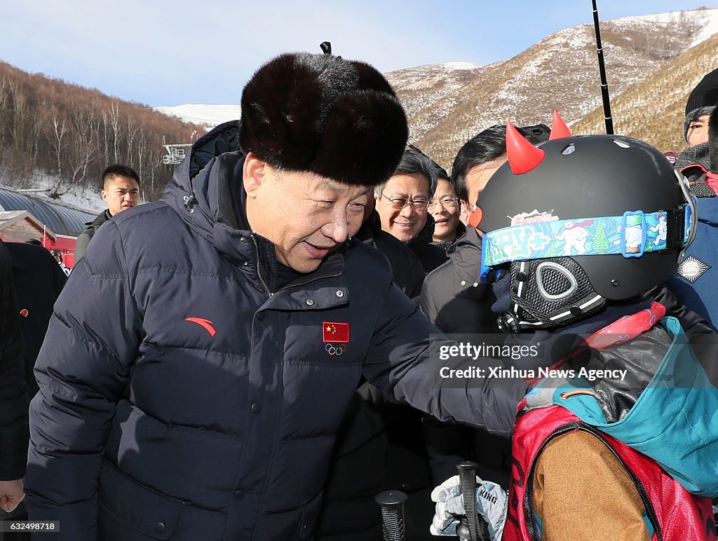 CHINA-XI JINPING-2022 WINTER OLYMPICS-INSPECTION (CN)