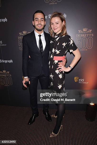 Amber Atherton attends Debrett's 500 Gala at BAFTA sponsored by BMW and Hugo Boss on January 23, 2017 in London, England.