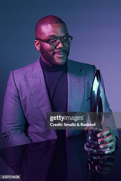 Tyler Perry poses for a portrait at the 2017 People's Choice Awards at the Microsoft Theater on January 18, 2017 in Los Angeles, California.