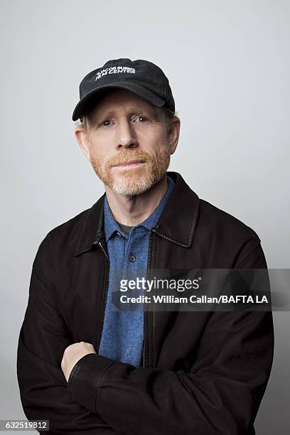 Ron Howard poses for a portraits at the BAFTA Tea Party at Four Seasons Hotel Los Angeles at Beverly Hills on January 7, 2017 in Los Angeles,...