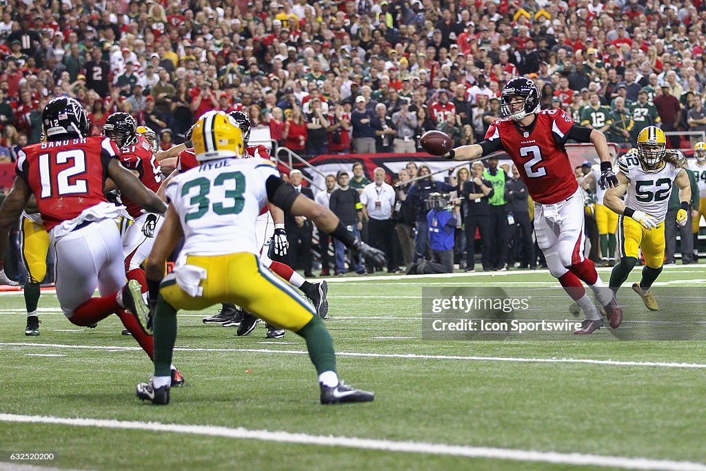 NFL: JAN 22 NFC Championship - Packers at Falcons