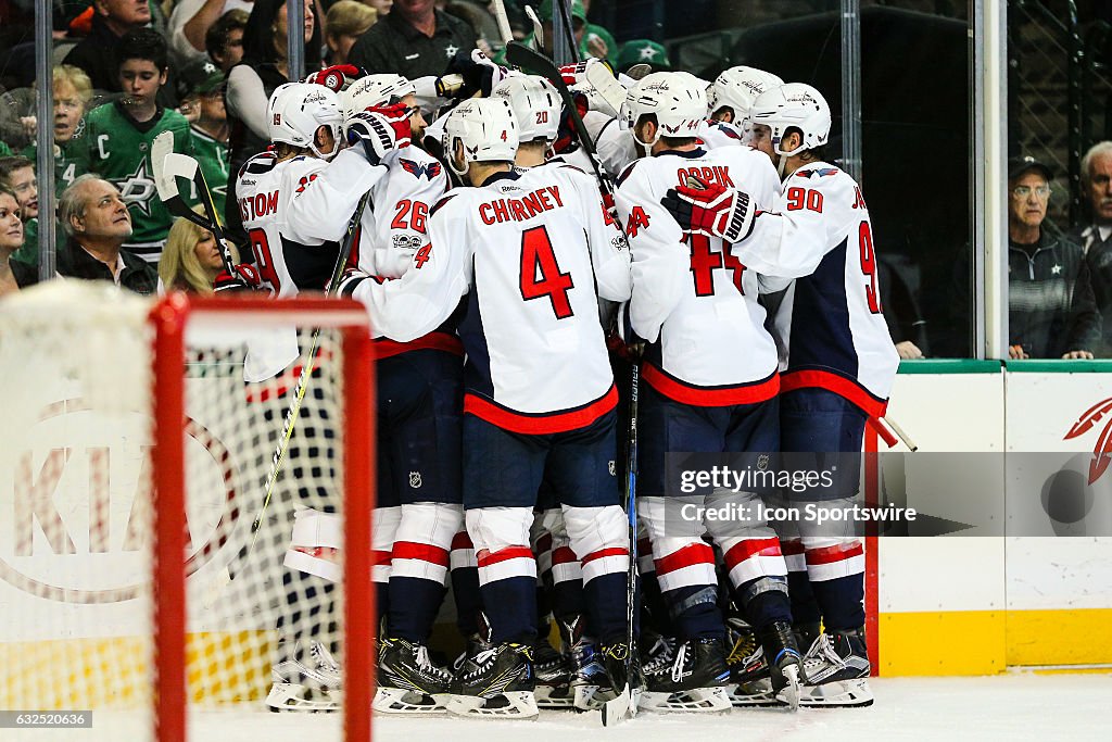 NHL: JAN 21 Capitals at Stars