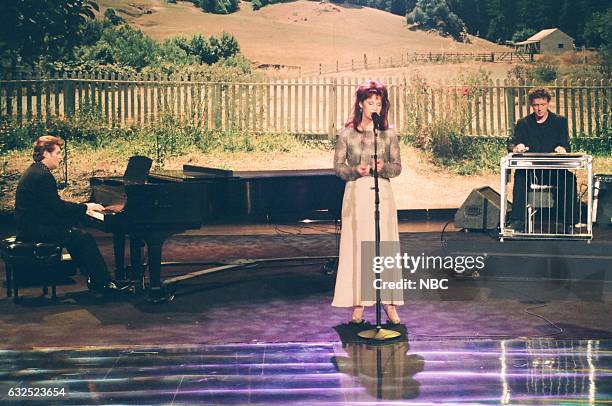 Episode 436 -- Pictured: Singer Patty Loveless performs on April 13, 1994 --