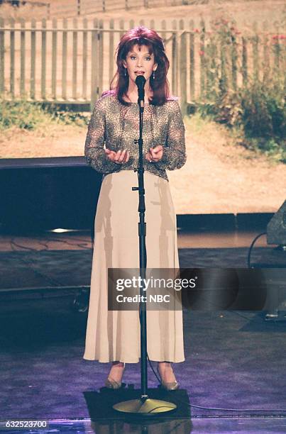 Episode 436 -- Pictured: Singer Patty Loveless performs on April 13, 1994 --