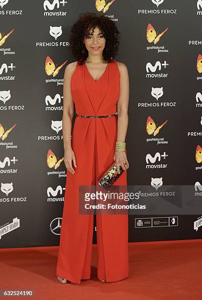 Montse Pla attends the 2016 Feroz Awards ceremony at the Palacete de los Duques de Pastrana on January 23, 2017 in Madrid, Spain.