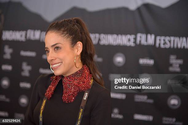 Actress Fatima Molina attends "Sueno En Otro Idioma " Premiere at Prospector Square on January 23, 2017 in Park City, Utah.