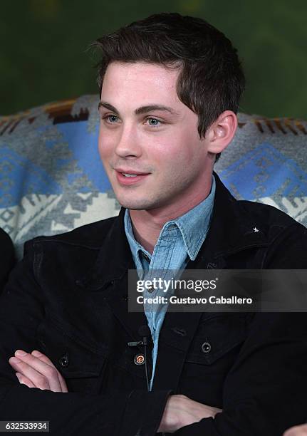 Logan Lerman attends The Vulture Spot Presented By Tidal at Rock & Reilly's on January 23, 2017 in Park City, Utah.