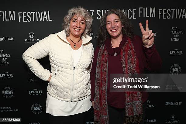 Trixie Garcia and Annabelle Garcia attends the premiere of Amazon Studios' "Long Strange Trip" at the 2017 Sundance Film Festival at Yarrow Hotel...