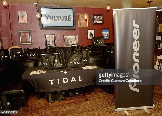 General views of the The Vulture Spot Presented By Tidal at Rock & Reilly's on January 23, 2017 in Park City, Utah.