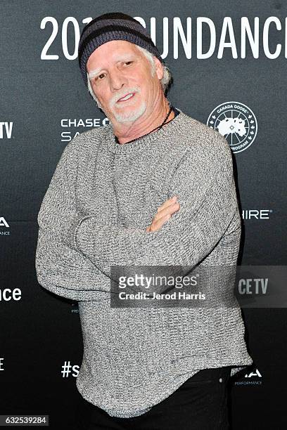 Mickey Hart arrives at the 'Long Strange Trip' Premiere at Yarrow Hotel Theater on January 23, 2017 in Park City, Utah.