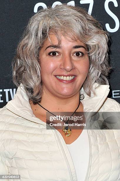 Trixie Garcia arrives at the 'Long Strange Trip' Premiere at Yarrow Hotel Theater on January 23, 2017 in Park City, Utah.